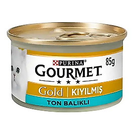Gourmet Gold Ton Balıklı Kıyılmış Kedi Yaş Mama 85 Gr(YENİ)