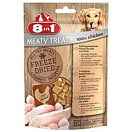 8in1 Freeze Doğal Tavuklu Köpek Ödülü 50gr