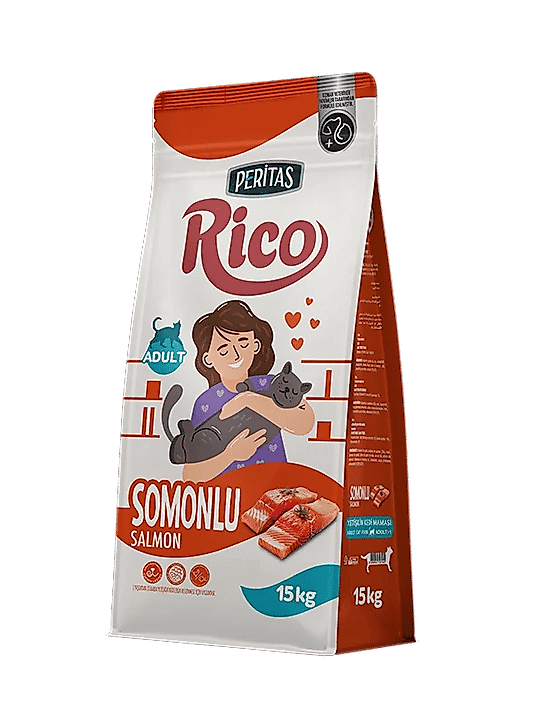 RICO Somonlu Yetişkin Kedi 15 Kg