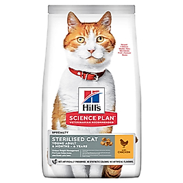 Hill`s SP Tavuklu Kısırlaştırılmış Yetişkin Kedi Maması 10 KG