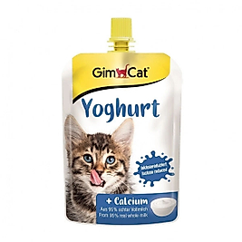 GimCat Kalsiyum İlaveli Kedi Ödül Yoğurdu 150gr