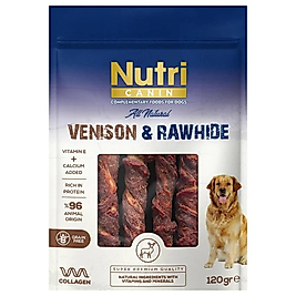 Nutri Canin Vension Rawhide Geyikli Köpek Ödül Maması 120 Gr