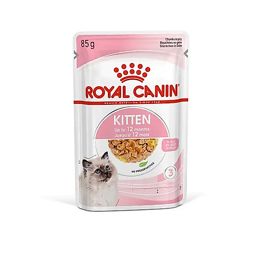 Royal Canin Kitten Yavru Kedi Yaş Mama Jöle İçinde 85 Gr