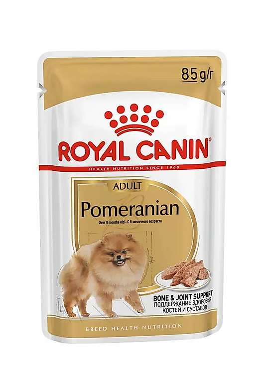 Royal Canin Pomeranian Yetişkin Köpek Yaş Mama 85 Gr