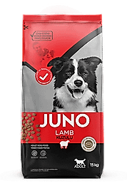 JUNO Kuzu Etli ve Pirinçli Yetişkin Köpek Tüm Irklar İçin 15 Kg