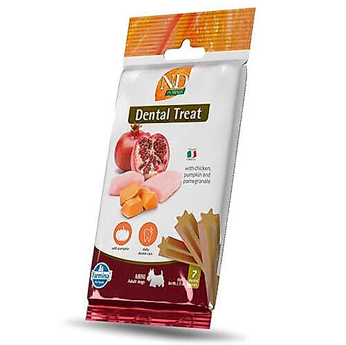 N&D Pumpkin Tavuklu Balkabaklı Mini Köpek Ödülü 60 Gr - (7 li Sticks)