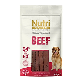 Nutri Canin %94 Sığır Etli Tahılsız Köpek Ödül Maması 80gr