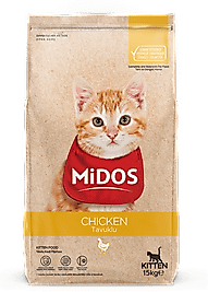 MİDOS Tavuklu Yavru Kedi (Sağlıklı Büyüme) 15 Kg