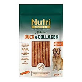 Nutri Canin Ördekli ve Kolajenli Köpek Ödül Maması 80gr