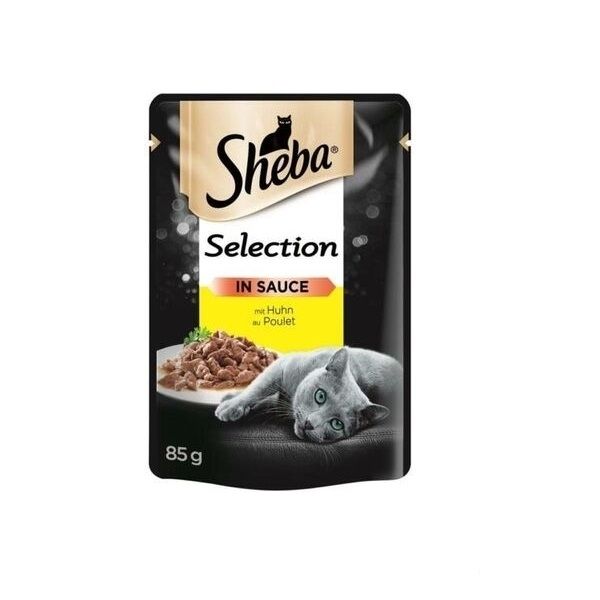 Sheba Pouch Tavuklu Yetişkin Kedi Konservesi 85gr