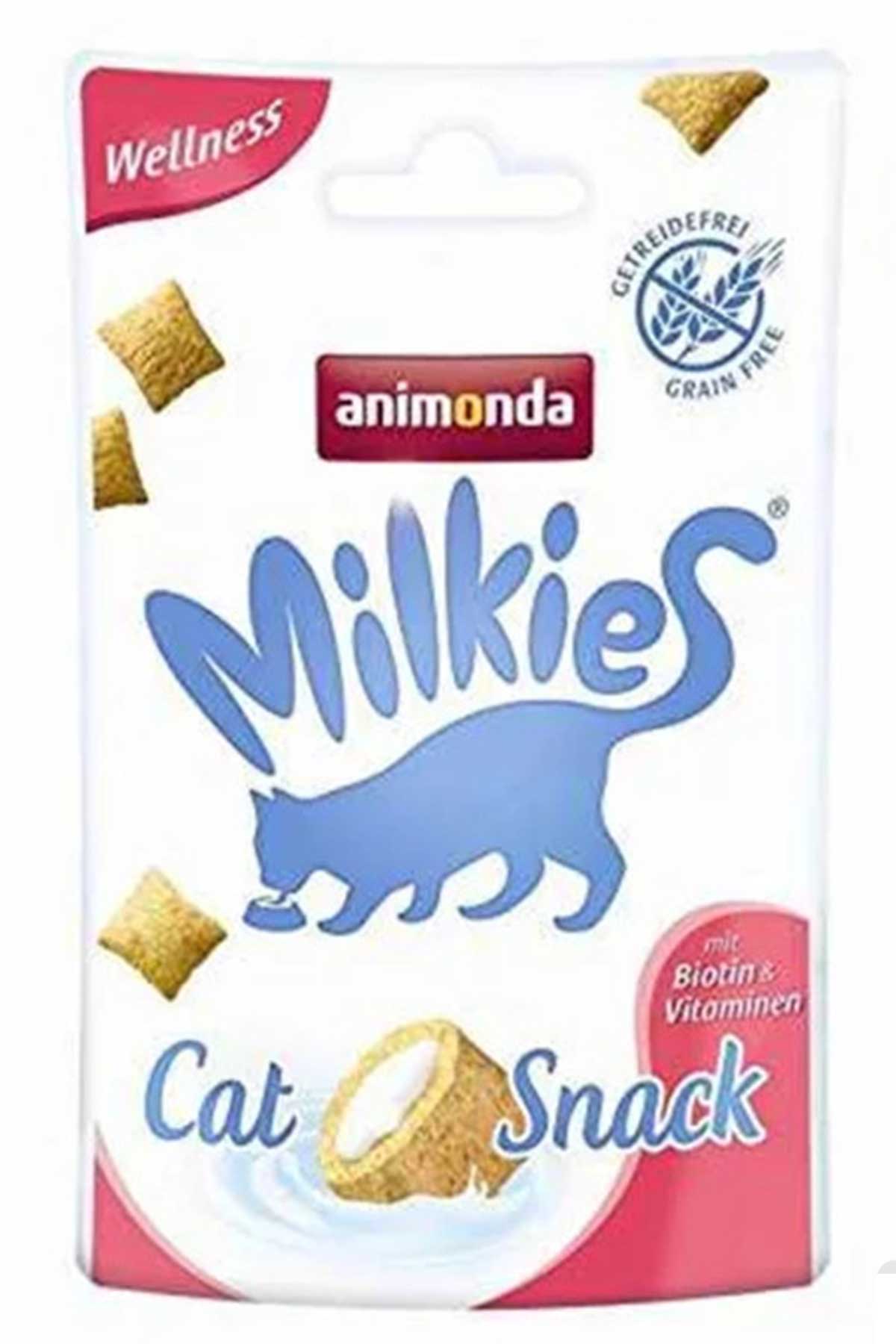 Animonda Milkies Vitamin ve Biotin Katkılı Kedi Ödül Maması 30gr