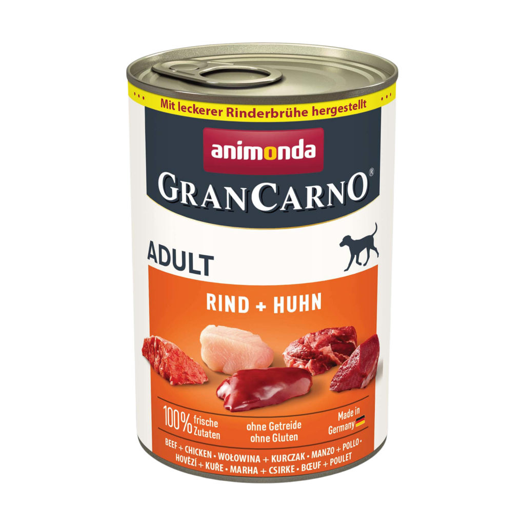 Animonda GranCarno Sığır Etli ve Tavuklu Köpek Konservesi 400gr
