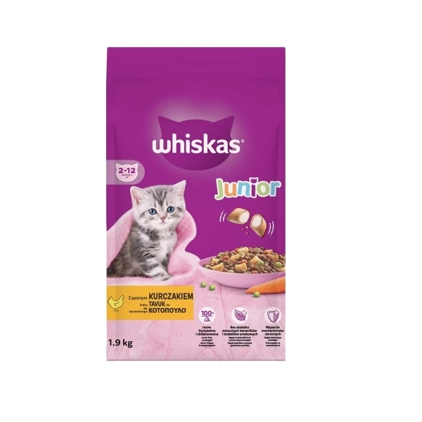 Whiskas Tavuklu Yavru Kedi Maması 1,9kg
