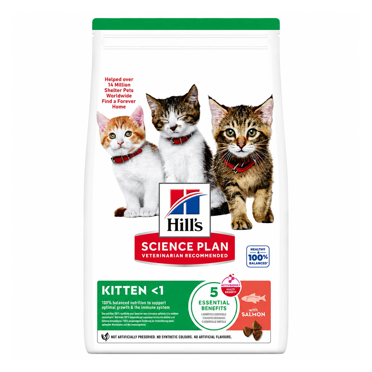Hills Somonlu Yavru Kedi Maması 1,5Kg Bonus Paket