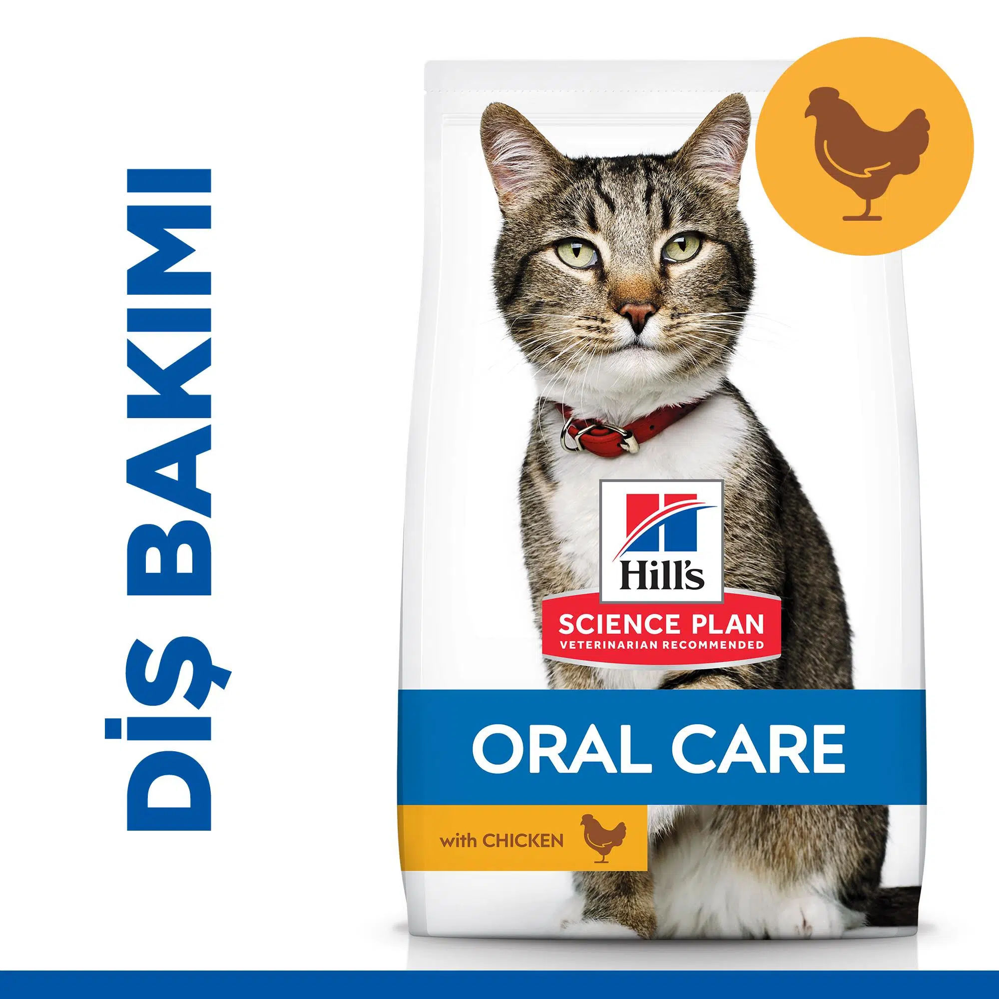 Hill's SCIENCE PLAN Oral Care Tavuklu Ağız Bakımı İçin Yetişkin Kedi Maması 1,5kg