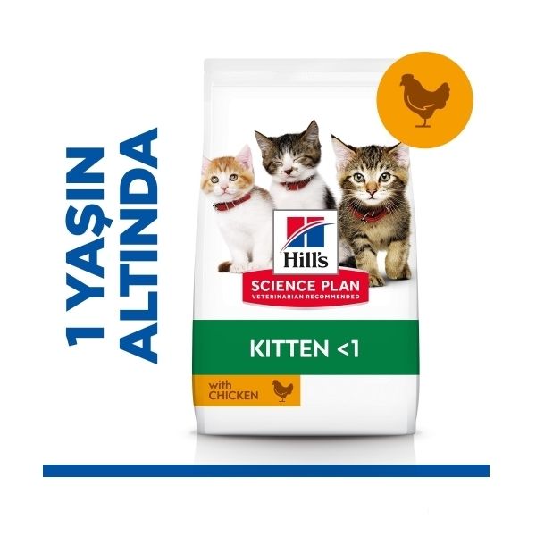 Hill's SCIENCE PLAN Healthy Development Tavuklu Yavru Kedi Maması 1,5kg