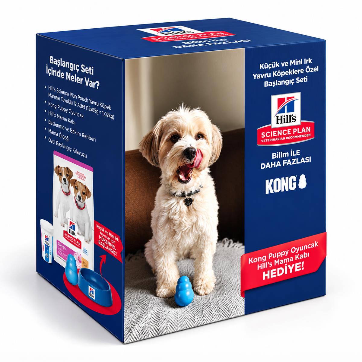 Hill’s Puppy Starter Set Kuzu Etli Küçük Irk Yavru Köpek Başlangıç Seti